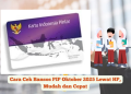 Cara Cek Bansos PIP Oktober 2025 Lewat HP, Mudah dan Cepat
