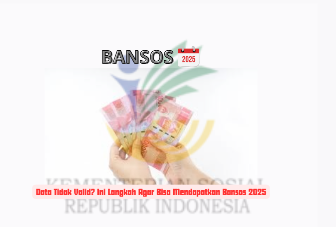 Data Tidak Valid? Ini Langkah Agar Bisa Mendapatkan Bansos 2025