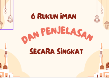 6 Rukun Iman dan Penjelasannya Secara Singkat