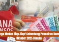 Warga Medan Siap-Siap! Gelombang Pencairan Bansos Oktober 2025 Dimulai