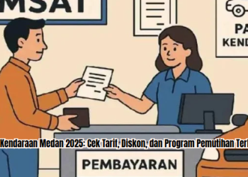 Cek Tarif Pajak Kendaraan Kota Medan 2025 Berikut Tarifnya!