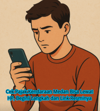 Cek Pajak Kendaraan Medan Bisa Lewat HP, Begini Caranya!