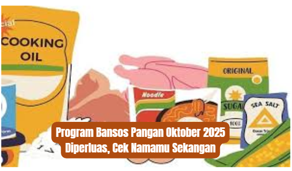 Cara Cek Nama Penerima Bansos Pangan Oktober 2025