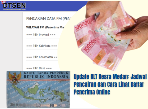Update BLT Kesra Medan: Jadwal Pencairan dan Cara Lihat Daftar Penerima Online