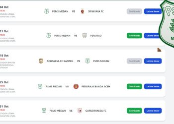 Simak Cara Beli Tiket PSMS Medan di Kinantan.id Untuk  Liga 2 Tahun 2025