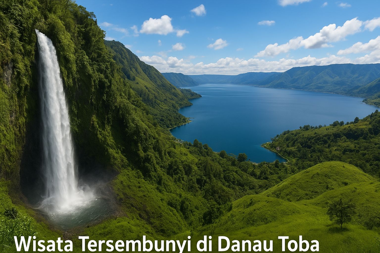 Wisata Tersembunyi di Danau Toba dari Air Terjun Hingga Bukit Cantik