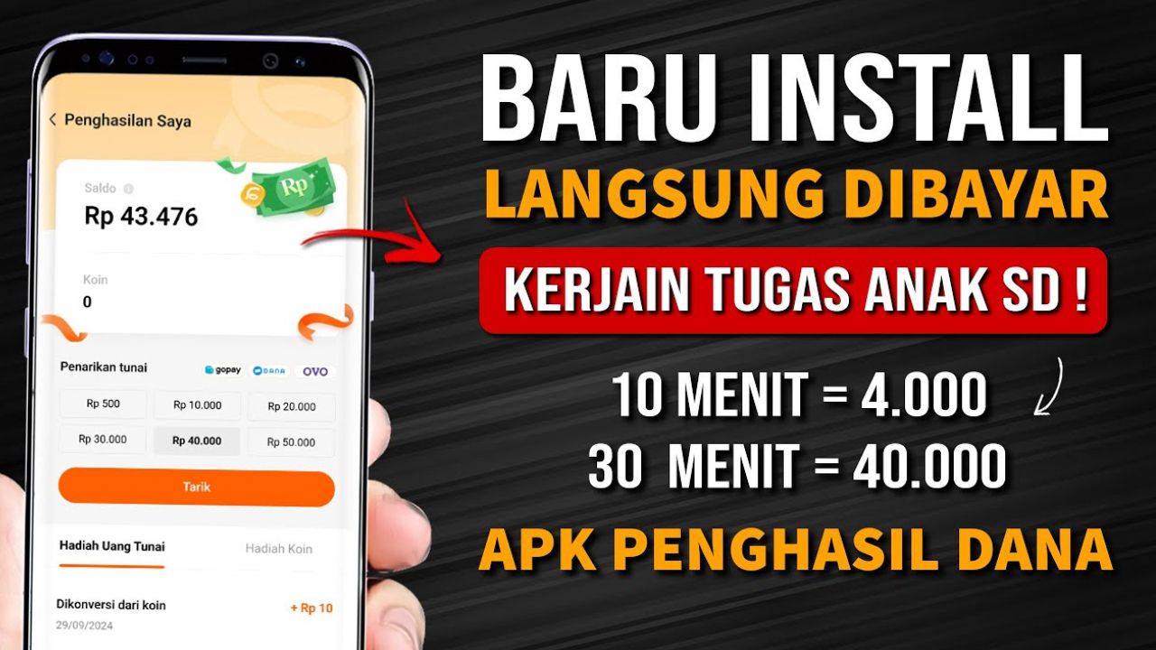 Aplikasi Penghasil Uang : 5 Trik Mencari Cuan Dengan Aplikasi