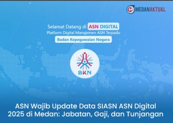 ASN Wajib Update Data SIASN ASN Digital 2025 di Medan: Jabatan, Gaji, dan Tunjangan