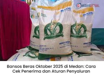 Bansos Beras Oktober 2025 di Medan: Cara Cek Penerima dan Aturan Penyaluran