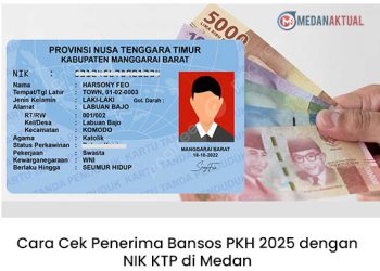Cara Cek Penerima Bansos PKH 2025 dengan NIK KTP di Medan
