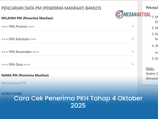 Cara Cek Penerima PKH Tahap 4 Oktober 2025