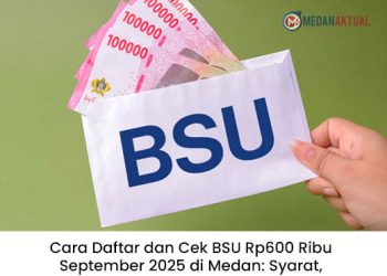 Cara Daftar dan Cek BSU Rp600 Ribu September 2025 di Medan: Syarat, Penyaluran, dan Tips
