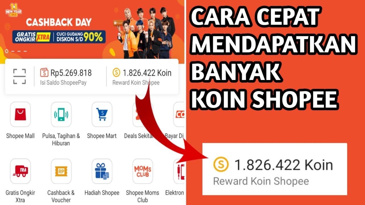 Cara menghasilkan Koin Shopee Dengan Cepat 2025