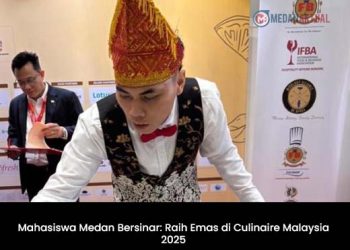 Mahasiswa Medan Bersinar: Raih Emas di Culinaire Malaysia 2025