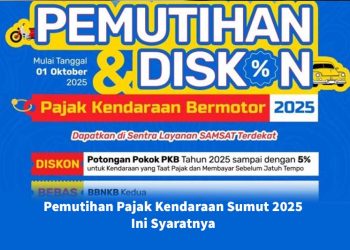Pemutihan Pajak Kendaraan Sumut 2025, Ini Syaratnya