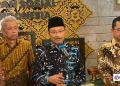 Mensos Paparkan Sistem Digitalisasi Bansos di Hadapan Kades Banyuwangi.
