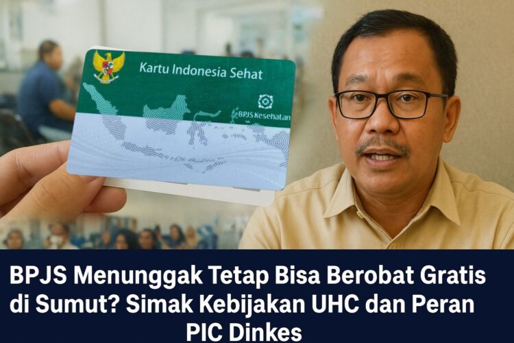 BPJS Menunggak Tetap Bisa Berobat Gratis di Sumut Simak Kebijakan UHC dan Peran PIC Dinkes
