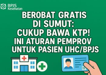 Berobat Gratis di Sumut: Cukup Bawa KTP! Ini Aturan Pemprov untuk Pasien UHC/BPJS