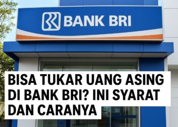 Bisa Tukar Uang Asing di Bank BRI Ini Syarat dan Caranya
