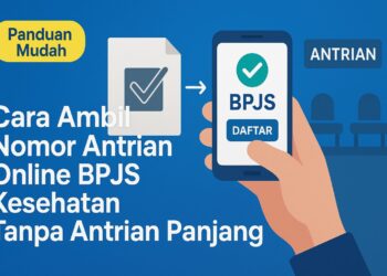 _Cara Ambil Nomor Antrean Online BPJS Kesehatan Tanpa Antrian Panjang