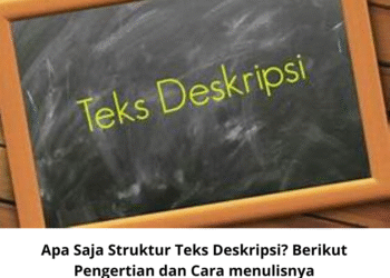 Apa Saja Struktur Teks Deskripsi? Berikut Pengertian dan Cara menulisnya