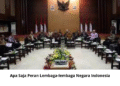 Apa Saja Peran Lembaga-lembaga Negara Indonesia