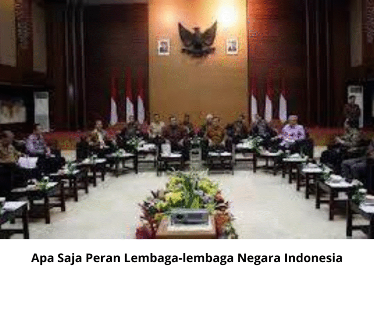 Apa Saja Peran Lembaga-lembaga Negara Indonesia