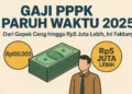 Gaji PPPK 2025 Berdasarkan Golongan Dan 4 Jenis Tunjangan PPPK