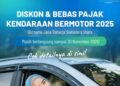 Jadwal & Syarat Program Bebas Pajak Kendaraan Bermotor Sumut 2025