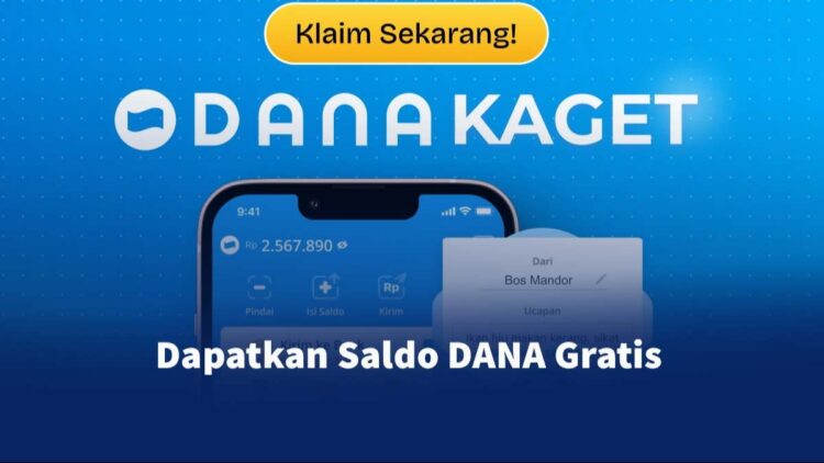 Klaim Link DANA Kaget Terbaru Senilai Rp495.000, Hari Ini 4 November 2025