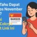 Mau Tahu Dapat Bansos November 2025 Begini Cara Ceknya Lewat Link Ini