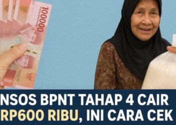 Pencairan Bansos BPNT/Sembako Rp600 Ribu Dimulai! Berikut Jadwal Dan Cara Cek Di Cekbansos.Kemensos.go.id