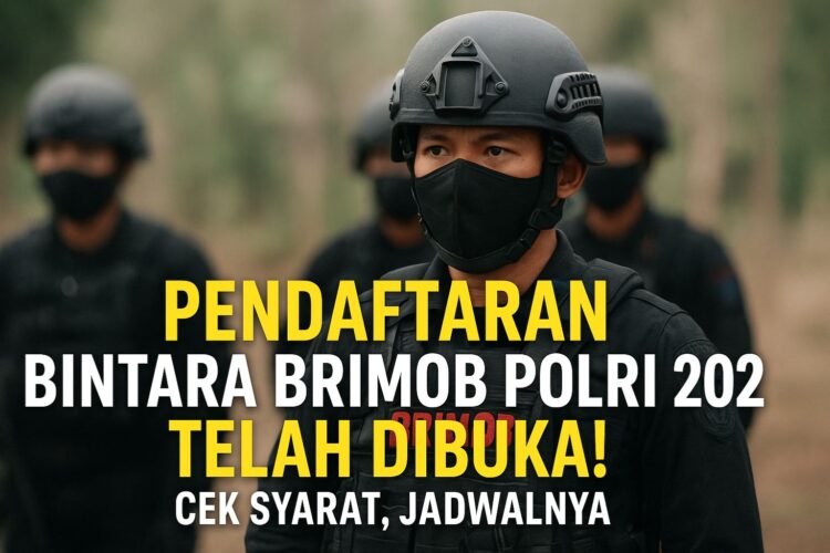 Pendaftaran Bintara Brimob Polri 2026 Telah Dibuka! Cek Syarat, Jadwalnya