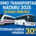 Promo Transportasi Nataru 2025 Sudah Dibuka, Potongan Harga Hingga 30%