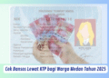 Cek Bansos Lewat KTP bagi Warga Medan Tahun 2025