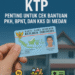 Validasi Data KTP Penting untuk Cek Bantuan PKH, BPNT, dan KKS di Medan