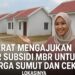 Syarat Mengajukan KPR Subsidi MBR untuk Warga Sumut dan Cek Lokasinya