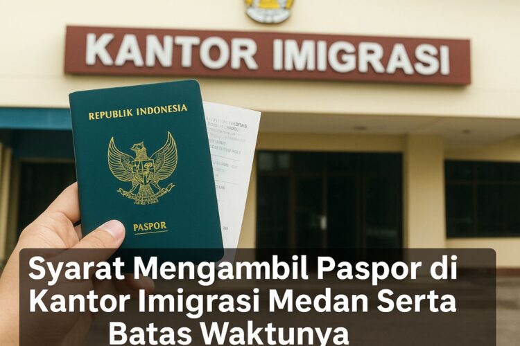 Syarat Mengambil Paspor di Kantor Imigrasi Medan Serta Batas Waktunya