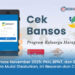 Bansos November 2025: PKH, BPNT, dan BLT Kesra Mulai Disalurkan, Ini Besaran dan Cara Ceknya
