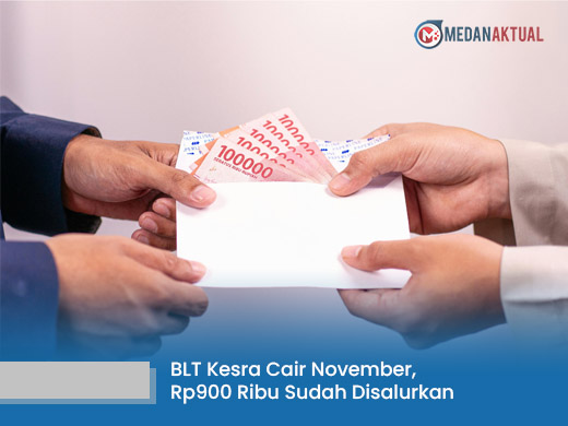 BLT Kesra Cair November, Rp900 Ribu Sudah Disalurkan