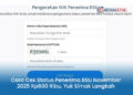 Cara Cek Status Penerima BSU November 2025 Rp600 Ribu, Yuk Simak Langkah Lengkapnya