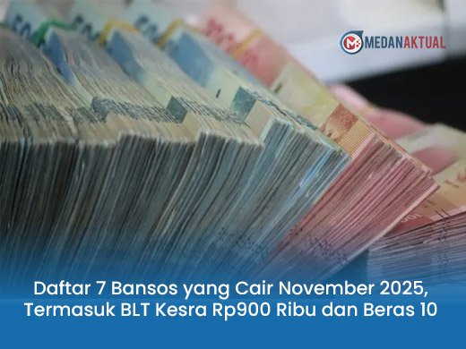 Daftar 7 Bansos yang Cair November 2025, Termasuk BLT Kesra Rp900 Ribu dan Beras 10 Kg