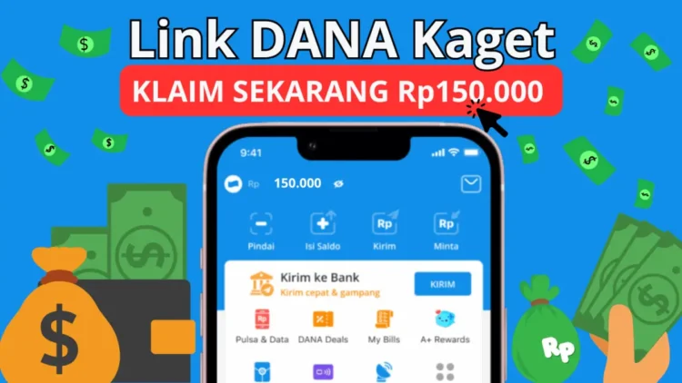 Link Dana Kaget Malam Ini, Klaim Saldo DANA Gratis Rp150.000 Berikut Caranya!
