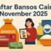 Daftar Penyaluran Bantuan Sosial Yang Cair Serentak, Mulai PKH, BPNT, Hingga Beras 20Kg