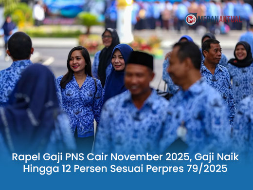 Rapel Gaji PNS Cair November 2025, Gaji Naik Hingga 12 Persen Sesuai Perpres 79/2025