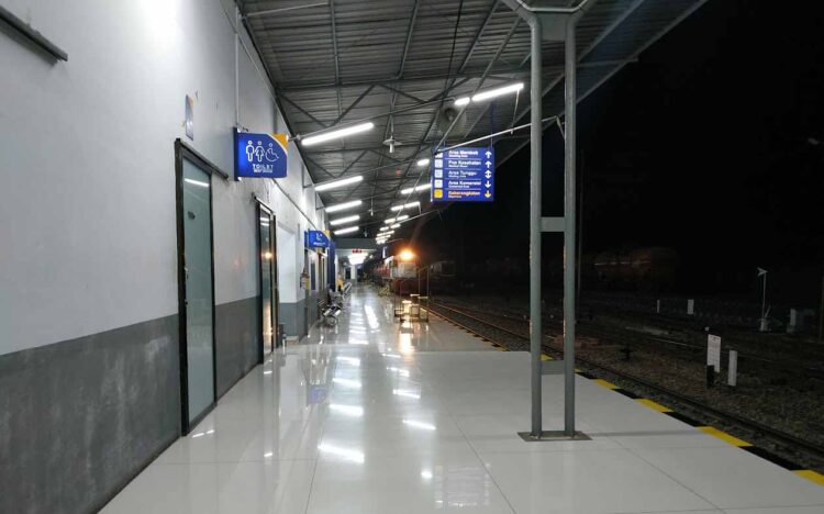 Stasiun Kereta Api Rantau Prapat Foto: Medanaktual/M Syafii -