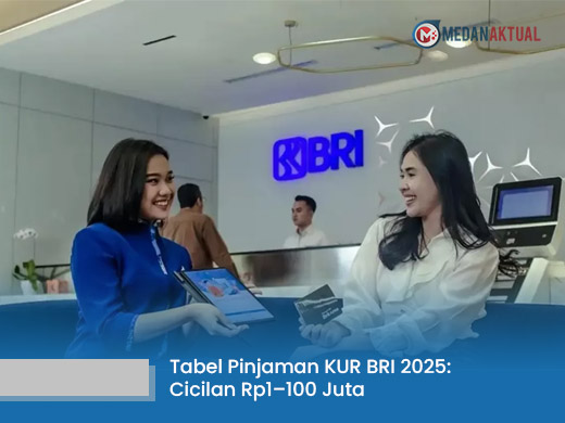 Tabel Pinjaman KUR BRI 2025: Cicilan Rp1–100 Juta