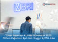 Tabel Pinjaman KUR BRI November 2025: Pilihan Pinjaman Rp1 Juta hingga Rp200 Juta dan Simulasi Cicilannya