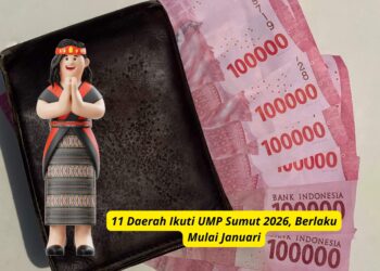 11 Daerah Ikuti UMP Sumut 2026, Berlaku Mulai Januari