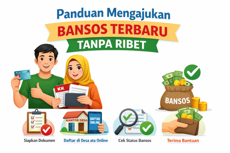 Bantuan Sosial (Bansos), Cara Mengajukan Terbarunya Tanpa Ribet
